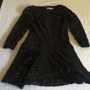 Eliza J Black Sequin Dress